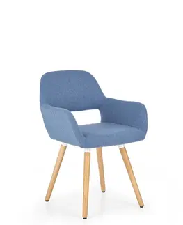 Židle Jídelní židle K283 Halmar Modrá