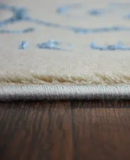 Koberce a koberečky Dywany Lusczow Kusový koberec MANYAS Zeggy šedo-modrý, velikost 120x180
