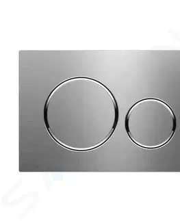 Záchody GEBERIT Sigma20 Ovládací tlačítko splachování, přišroubovatelné, nerezová ocel 115.889.SN.1