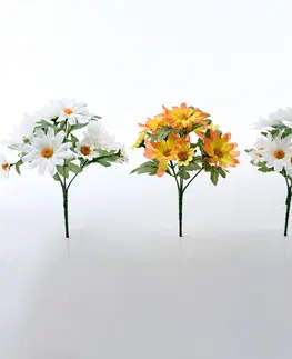 Dekorace 3 kytice do truhlíku "Letní květy"