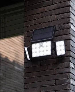 Inteligentní venkovní nástěnná svítidla LUTEC connect LED solární venkovní nástěnné světlo Tuda, 32,1 cm