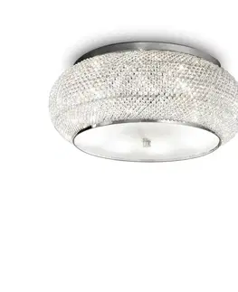 Designová stropní svítidla Ideal Lux PASHA PL10 CROMO SVÍTIDLO STROPNÍ 100746