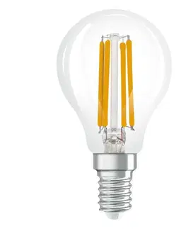 LED žárovky OSRAM LEDVANCE LED Superstar Plus Classic P 40 Filament Glow DIM 4W 822-827 E14 4058075435476