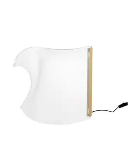 Designové stolní lampy NOVA LUCE stolní lampa SIDERNO zlatý hliník a akryl LED 1x6W 230V 3000K IP20 9054401