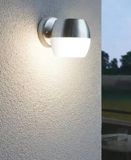 Venkovní nástěnná svítidla EGLO Moderní venkovní LED svítidlo Oncala se stínidlem