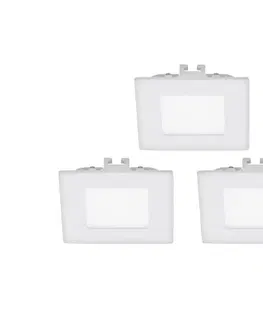 LED osvětlení Eglo Eglo 94733 - SADA 3x LED Podhledové svítidlo FUEVA 1 1xLED/2,7W/230V 