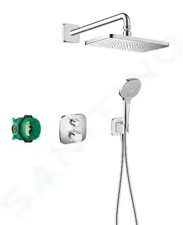 Sprchy a sprchové panely HANSGROHE Croma E Sprchový set 280, s termostatem Ecostat E pod omítku, chrom 27953000