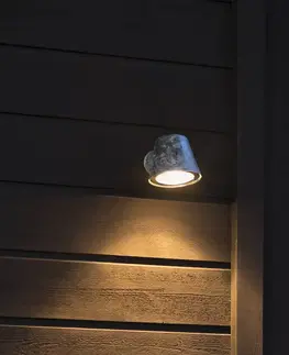 Venkovní nástěnná svítidla Konstsmide Venkovní světlo Trieste z oceli, galvanizované