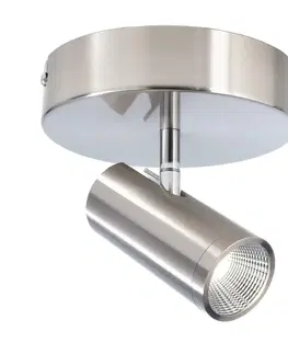 LED bodová svítidla Light Impressions Deko-Light stropní přisazené svítidlo Becrux I 220-240V AC/50-60Hz 6,00 W 3000 K 490 lm stříbrná  348111