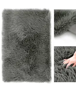 Koberce a koberečky Kusový koberec AmeliaHome Dokka tmavě šedý, velikost 60x90