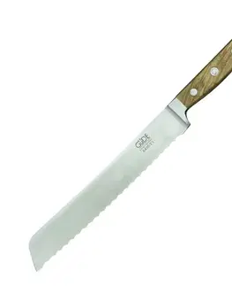 Kuchyňské nože Güde - Solingen Alpha Oliva na pečivo 21 cm