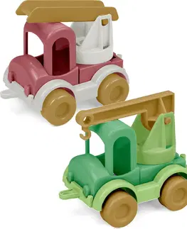 Hračky WADER - RePlay Kid Cars sada hasičského auta a jeřábu