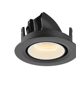 LED podhledová svítidla SLV BIG WHITE NUMINOS GIMBLE XS zápustné stropní svítidlo černé/bílé 2700 K 20° 1005814