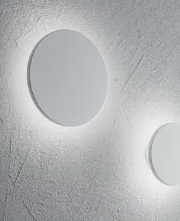 LED nástěnná svítidla LED Nástěnné svítidlo Ideal Lux Cover AP1 Round Small Bianco 195704 9W 943lm 15cm kulaté bílé
