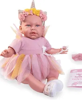 Hračky panenky ANTONIO JUAN - 81275 Můj první REBORN ALEJANDRA - realistická panenka s měkkým látkovým tělem