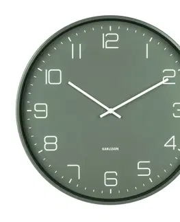 Hodiny Karlsson 5751GR designové nástěnné hodiny, pr. 40 cm