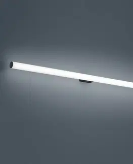 Nástěnná svítidla Helestra Helestra Loom LED osvětlení zrcadla černá 120 cm