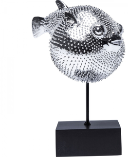 Sošky ryb KARE Design Soška ryba Blowfish 29cm