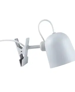 Stolní lampy s klipem NORDLUX Angle lampa s klipem bílá/šedá 2220362001