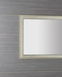 Koupelnová zrcadla SAPHO CORONA zrcadlo v dřevěném rámu 728x928, champagne NL720