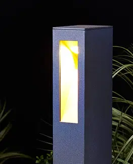 Osvětlení příjezdové cesty Lucande LED osvětlení cest Jenke z hliníku