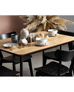 Jídelní stoly Actona Jídelní stůl Roxby120 x 80 x 76 cm hnědý