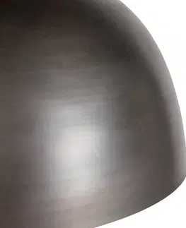 Zavesna svitidla Průmyslová závěsná lampa starožitná hnědá 60 cm - Hoodi