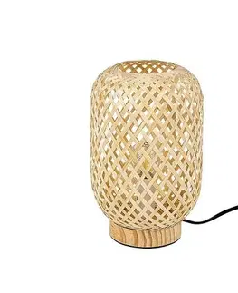 Lampičky Rabalux 74016 stolní lampa Alinafe, přírodní