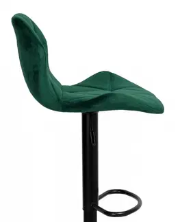 Barové židle TZB Barová židle Gordon zelená
