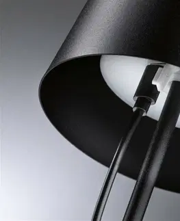 LED stolní lampy PAULMANN Nabíjecí bateriové svítidlo Gilo IP44 2700K černá mat