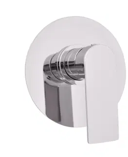 Koupelnové baterie SLEZAK-RAV Vodovodní baterie sprchová vestavěná NIL, Barva: chrom NL183L