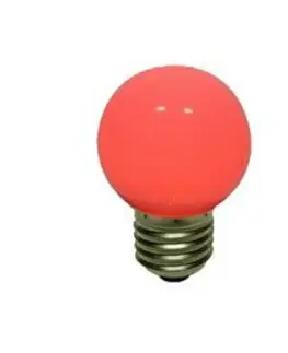 LED žárovky DecoLED LED žárovka, patice E27, červená