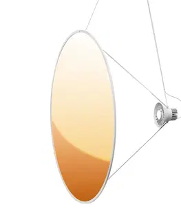 Závěsná světla Luceplan Luceplan Amisol LED závěsné svítidlo Ø 110 cm zlatá