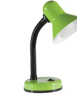 Lampy  Stolní lampa SMIESZEK 1xE27/40W/230V zelená 