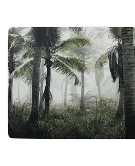 Prostírání 4k pevné korkové prostírání s palmami  Jungle in Fog - 30*40*0,4cm Mars & More SCPMJM