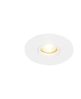 Podhledove svetlo Moderní zapuštěné bodové bílé 12 cm - Buco