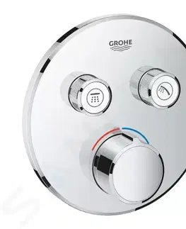 Koupelnové baterie GROHE SmartControl Baterie pod omítku, 2 výstupy, chrom 29145000