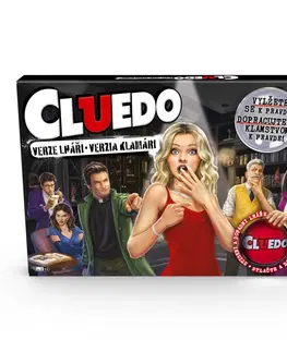 Hračky společenské hry HASBRO - Společenská hra Cluedo verze Lháři