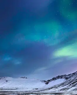 Obrazy přírody a krajiny Obraz norská polární záře