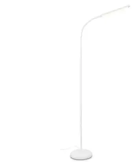 LED stojací lampy BRILONER LED stojací svítidlo, 126,5 cm, LED modul, 6W, 600lm, bílé BRILO 1472016