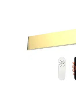 Svítidla  Neo  Neo 07129L - LED Stmívatelné nástěnné svítidlo LISTON LED/8W/230V zlatá+DO 