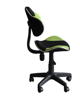 Kancelářské židle Kancelářská židle DECCAN, zeleno-černá