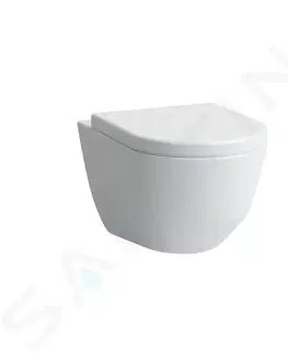 Záchody Laufen Pro Závěsné WC, 530x360 mm, rimless, s LCC, bílá H8209664000001