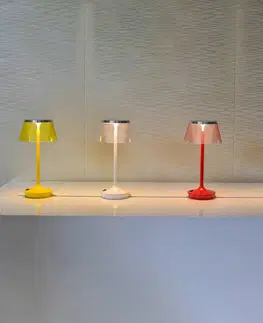 Stolní lampy Aluminor Aluminor La Petite Lampe LED stolní lampa, červená