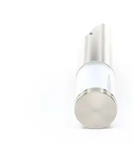 Moderní venkovní nástěnná svítidla Light Impressions Deko-Light nástěnné přisazené svítidlo Porrima I 220-240V AC/50-60Hz GU10 1x max. 5,00 W stříbrná 731106