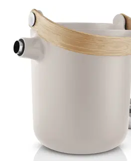 Termosky a termohrnky EVA SOLO Vakuový džbán na čaj nordic kitchen 1l pískový