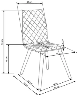 Židle Jídelní židle K282 Halmar Béžová