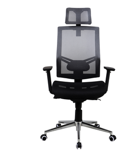 Kancelářské židle Kancelářská židle BURDA, černá