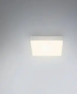 Stropní svítidla Briloner Stropní svítidlo LED Flame, 15,7 x 15,7 cm, stříbrné