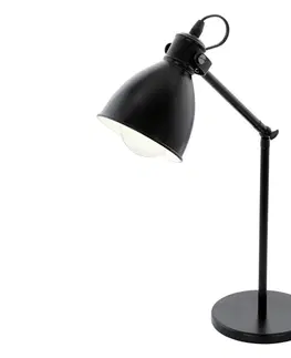 LED osvětlení Eglo Eglo 49469 - Stolní lampa PRIDDY 1xE27/40W/230V 